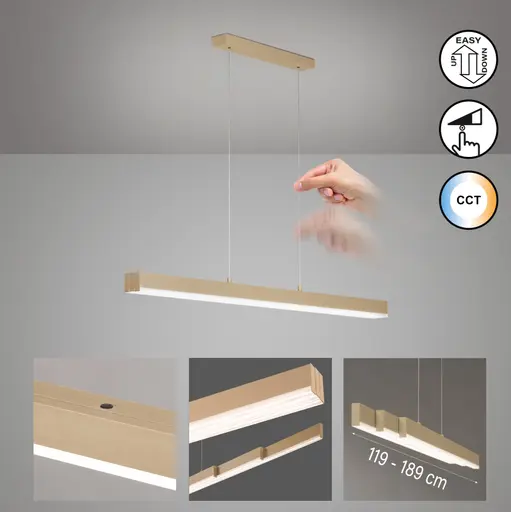 Pendelleuchte 3 tlg.